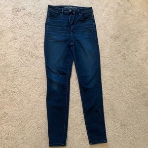 Dark Wash Denim Jeggings